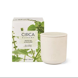 CIRCA Alchemy White Tea & Wild Mint Soy Candle 10.6oz