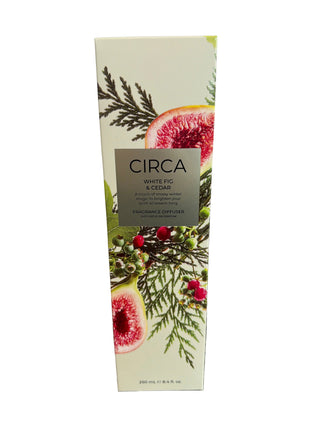 A fragrance diffuser CIRCA White Fig & Cedar. 