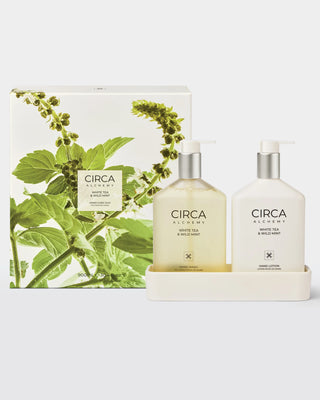 CIRCA Alchemy White Tea & Wild Mint Hand Care Duo