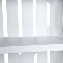 Load image into Gallery viewer, White Slat Back Bookcase
