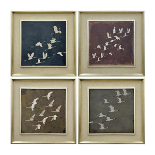 Flocking Feathers Artwork Assorted