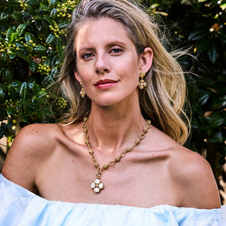 Capucine De Wulf Berry & Bead Chain, 24" - Gold