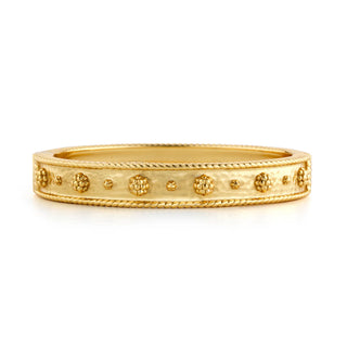 Capucine De Wulf Berry Classic Hinged Bangle - Gold