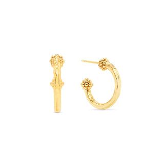 Capucine De Wulf Berry Slice Small Hoop Earrings - Gold