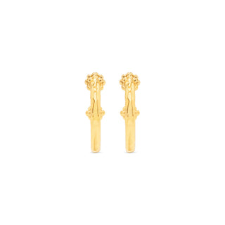 Capucine De Wulf Berry Slice Small Hoop Earrings - Gold