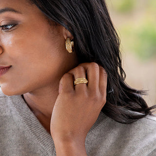Capucine De Wulf Berry Vine Ring - Gold