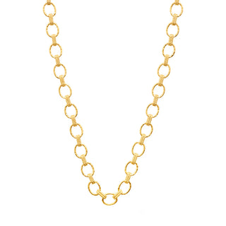 Capucine De Wulf Cleopatra Small Link Necklace, 16"+2" - Gold