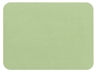 Caspari Felt-Backed Placemat Moss Green Lizard