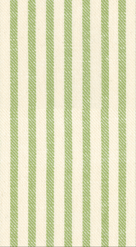Caspari Melograno Stripe Sage Guest Towel Napkins
