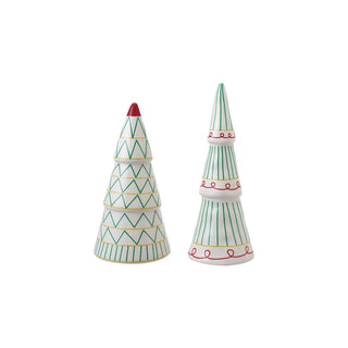 Ceramic Tree with Pattern, Assorted