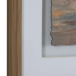 horse brown frame canvas