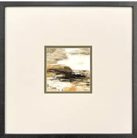 Cinnamon Shores Framed Print left beach