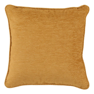 Ciro Pillow in Ochre 20"x20"
mustard yellow pillow welt