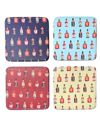 Bourbon Trail Coasters Set of 4