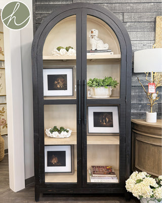 Collins Arched Cabinet black