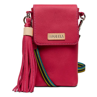 Consuela Maren Dash Crossbody leather pink red