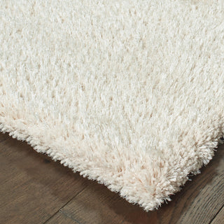 Cosmo Shag 5' x 7' Rug white ivory 