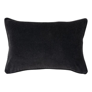 Cotton Velvet Printed Lumbar Pillow w/ Leopard Print decorative