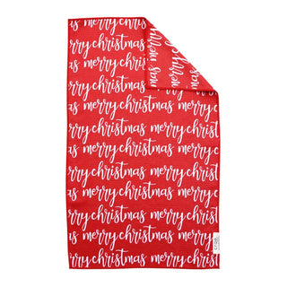 Crae A Very Merry Christmas: Double-Sided Hand Towel