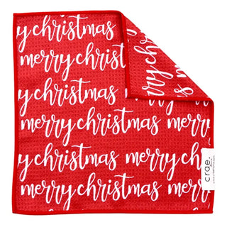 Crae A Very Merry Christmas: Double-Sided Washcloth