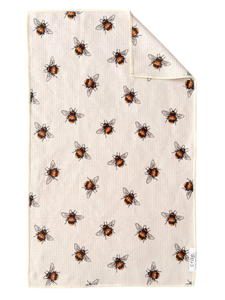 Crae Busy Bee: Double-Sided Hand Towel