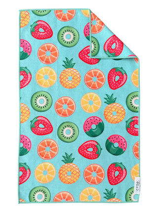Crae Fruity Flotations: Double-Sided Hand Towel