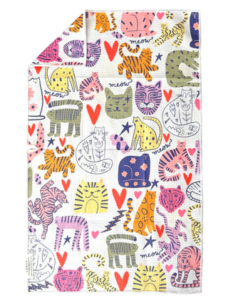 Crae Purrrrfect: Double-Sided Hand Towel
