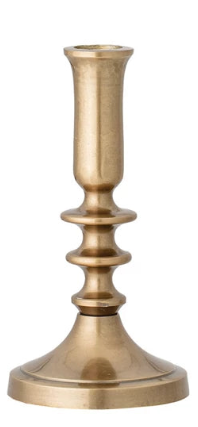 Antique Gold Taper Holder, 2 Sizes