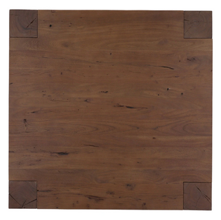 Devon Coffee Table medium brown stain rustic