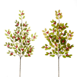 Holly and Berry Spray Assorted