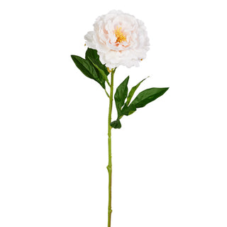 24" Real Touch White Rose Stem