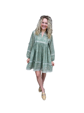 Light Green Whitley Willow Dress