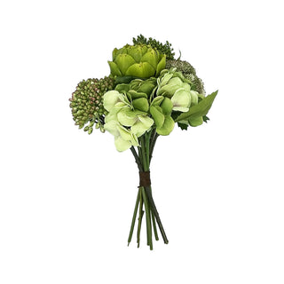 Mixed Artichoke/Hydrangea Bundle 15"