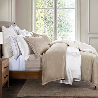 Sydney Jacquard Duvet Cover Set Champagne