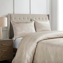 Load image into Gallery viewer, Sydney Jacquard Duvet Cover Set Champagne
