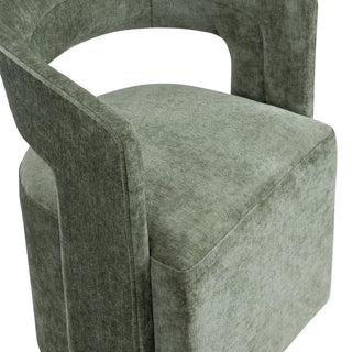 Fairfax Napa Green Dining Chair  sage upholstery