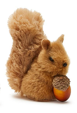 Festive Friends Squirrel Clip-On Ornament acorn fall woodland
