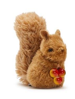Festive Friends Squirrel Clip-On Ornament berries berry fall woodland