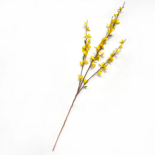 Forsythia Branch 55" stem flower yellow