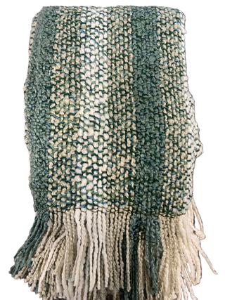 Freemont Throw in Green Multi