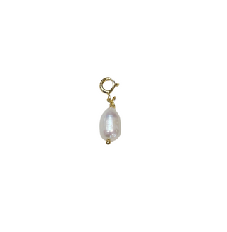 Freshwater Pearl Drop Clip Charm