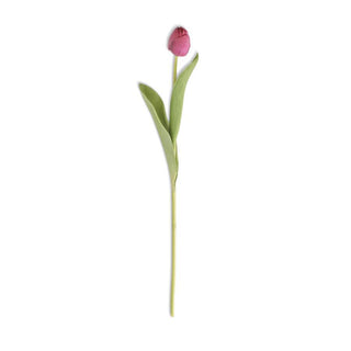 Fuchsia Real Touch Tulip Stem