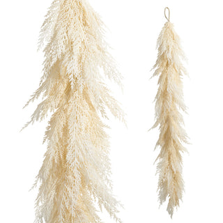Cream Cedar Garland