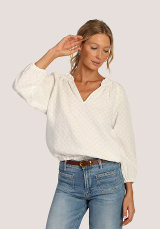 Dylan White Marnie Top