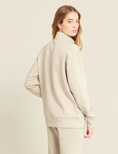 Load image into Gallery viewer, Boody Sand Gender Neutral Quarter Zip Sweater
