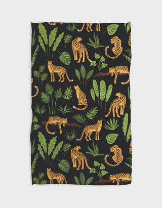 Geometry Catnap Tea Towel absorbent recycled materials