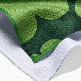 Geometry Clever Clover Tea Towel absorbent recycled materials green luck