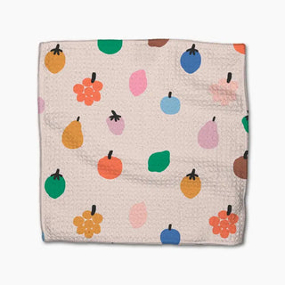 Geometry Fruit Basket Dishcloth Set