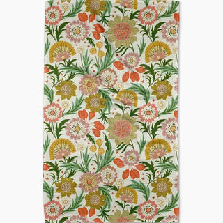 Geometry Garden Dreams Tea Towel