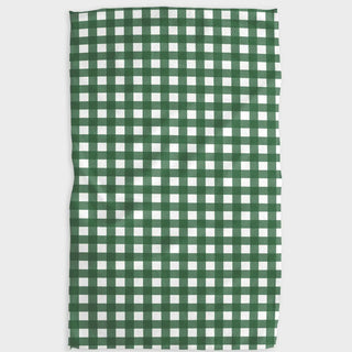 Geometry Gigi Evergreen Tea Towel